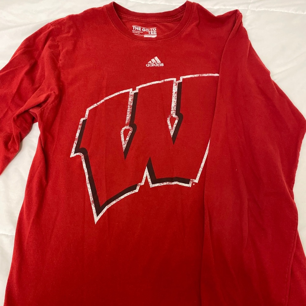 $8, Wisconsin Adidas long sleeve